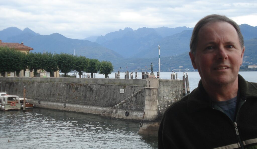 Geoff Beggs in Italy