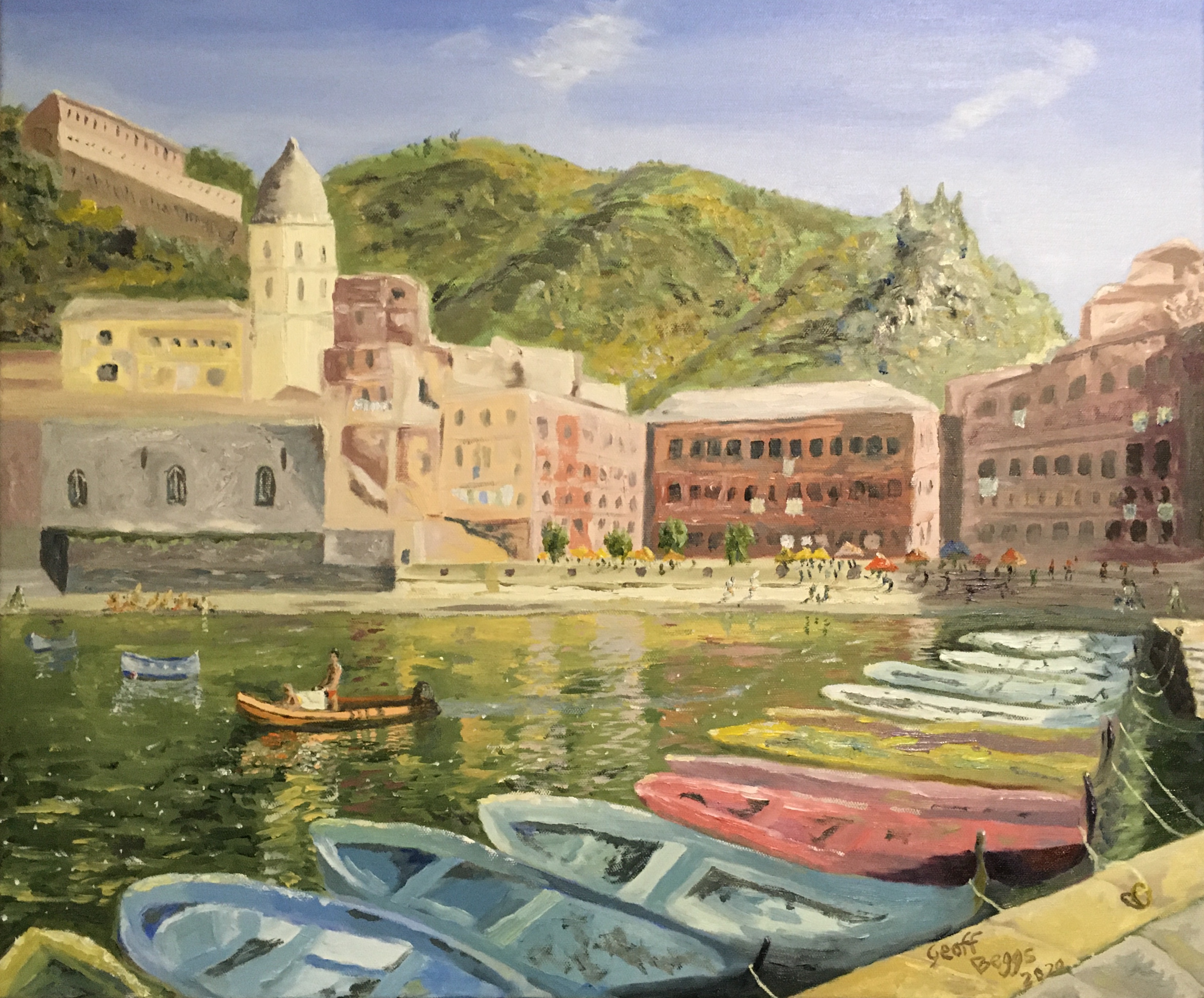 Harbour at Vernazza Italy