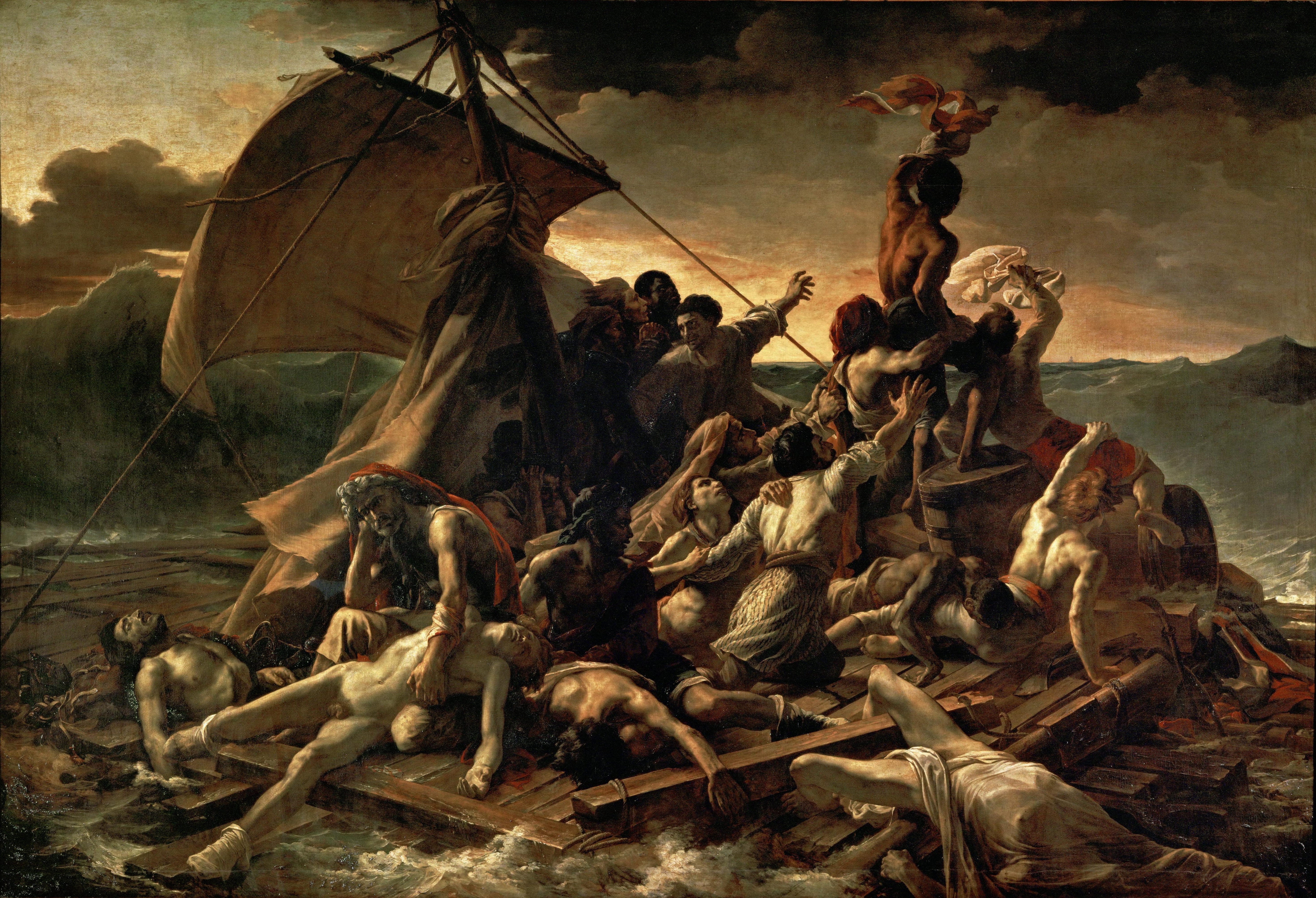 Painting - The Raft of the Medusa by Gericault